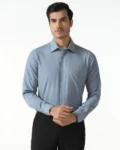 Blue_Non_Iron_Textured_Shirt_Relay-MS014555B1-image1